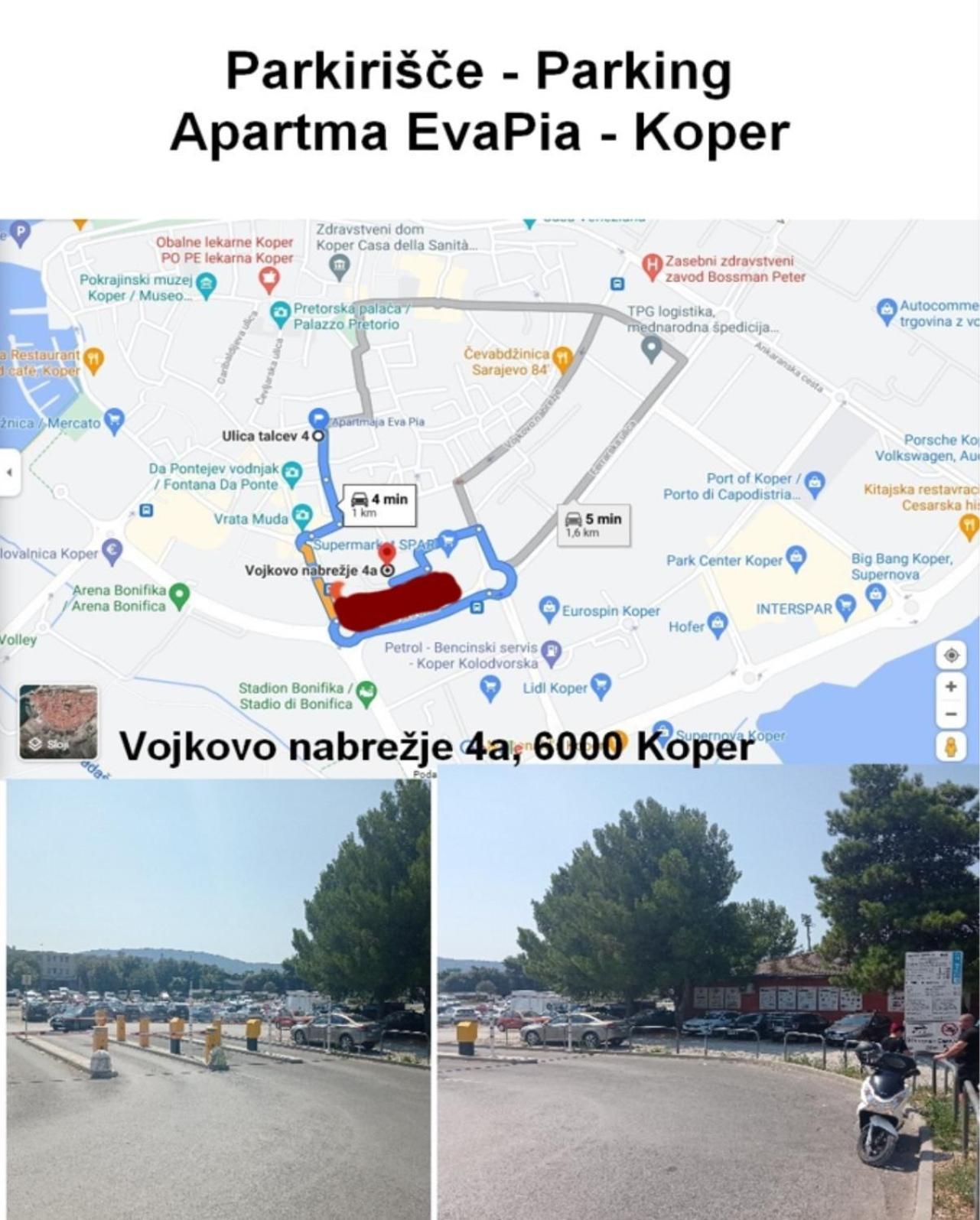 Apartmaja Eva&Pia Koper Ngoại thất bức ảnh